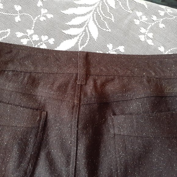 Woolrich Brown Tweed wool blend lined Pants - Picture 3 of 16